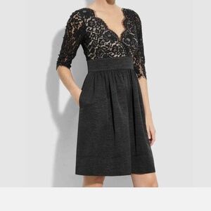 Eliza J Black Lace Dress